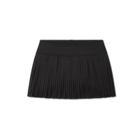 Jane Pleated Active Skirt - Black