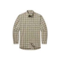 Bandera Washed Plaid Dress Shirt - Sage & Dark Olive