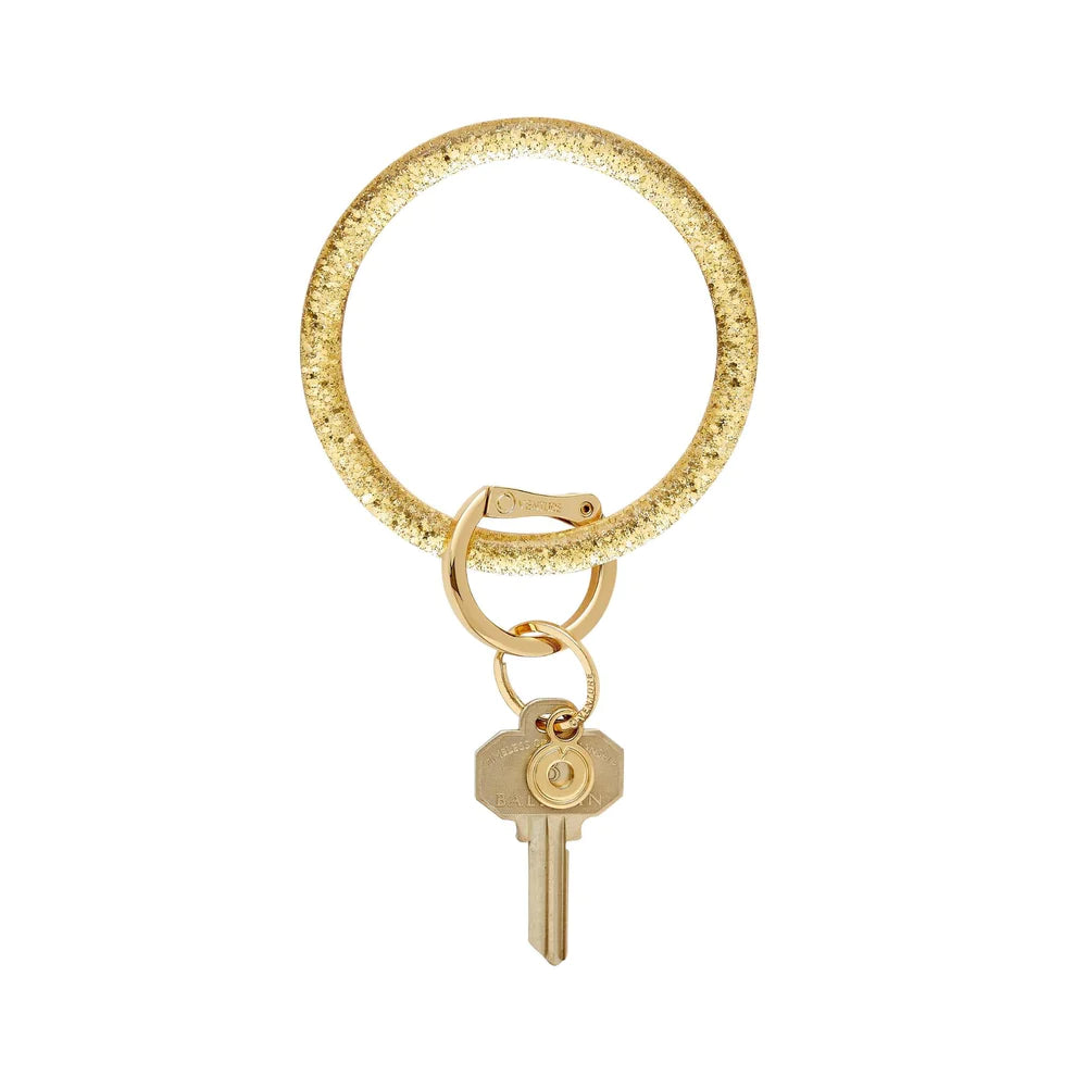 Resin Big O® Key Ring - Champagne