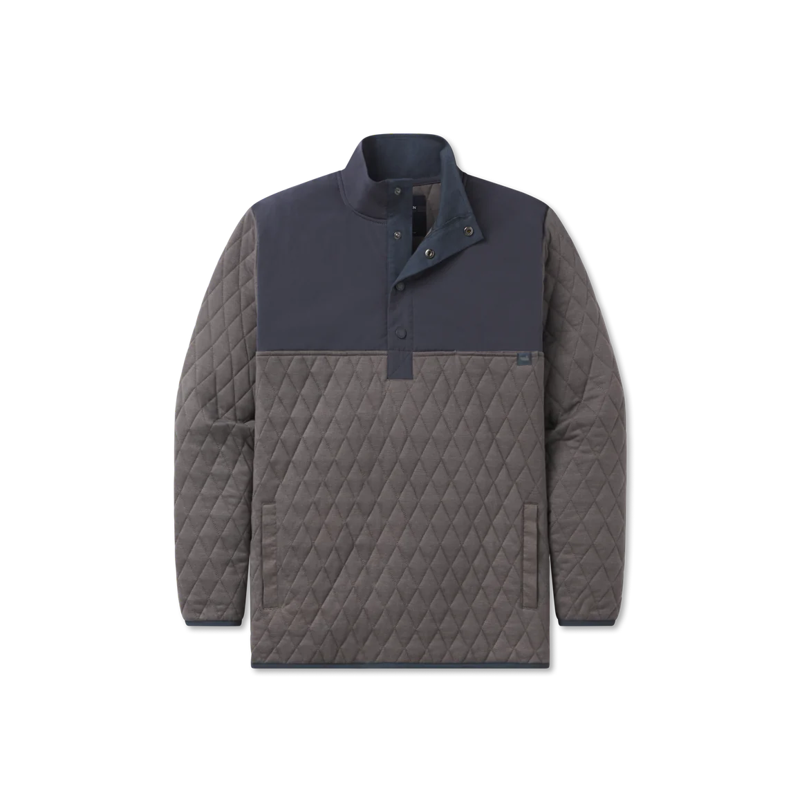 Bighorn Quilted Pullover - Dark Gray