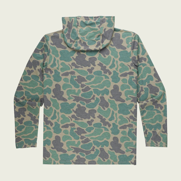 Youth Buxton Hagood Hoodie - Green Mallard Camo