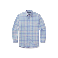Barnstable Lines Performance Dress Shirt- Light Blue and Lilac