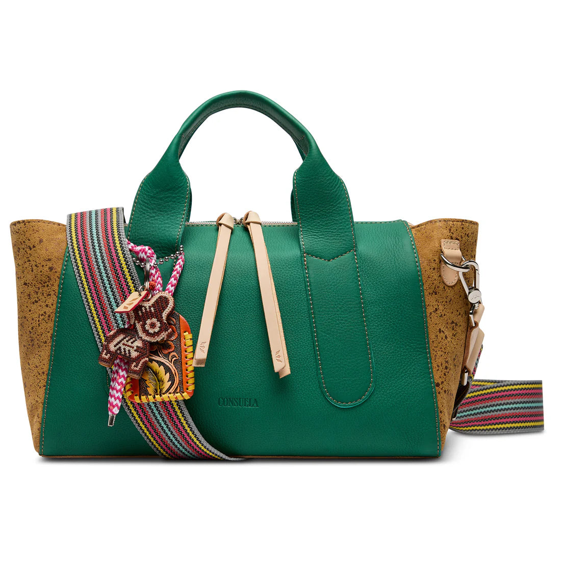 Teal City Satchel