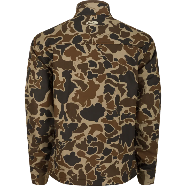 Windproof Softshell Jacket Camo - Old School