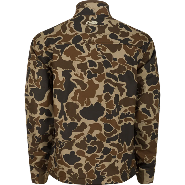 Windproof Softshell Jacket Camo - Old School