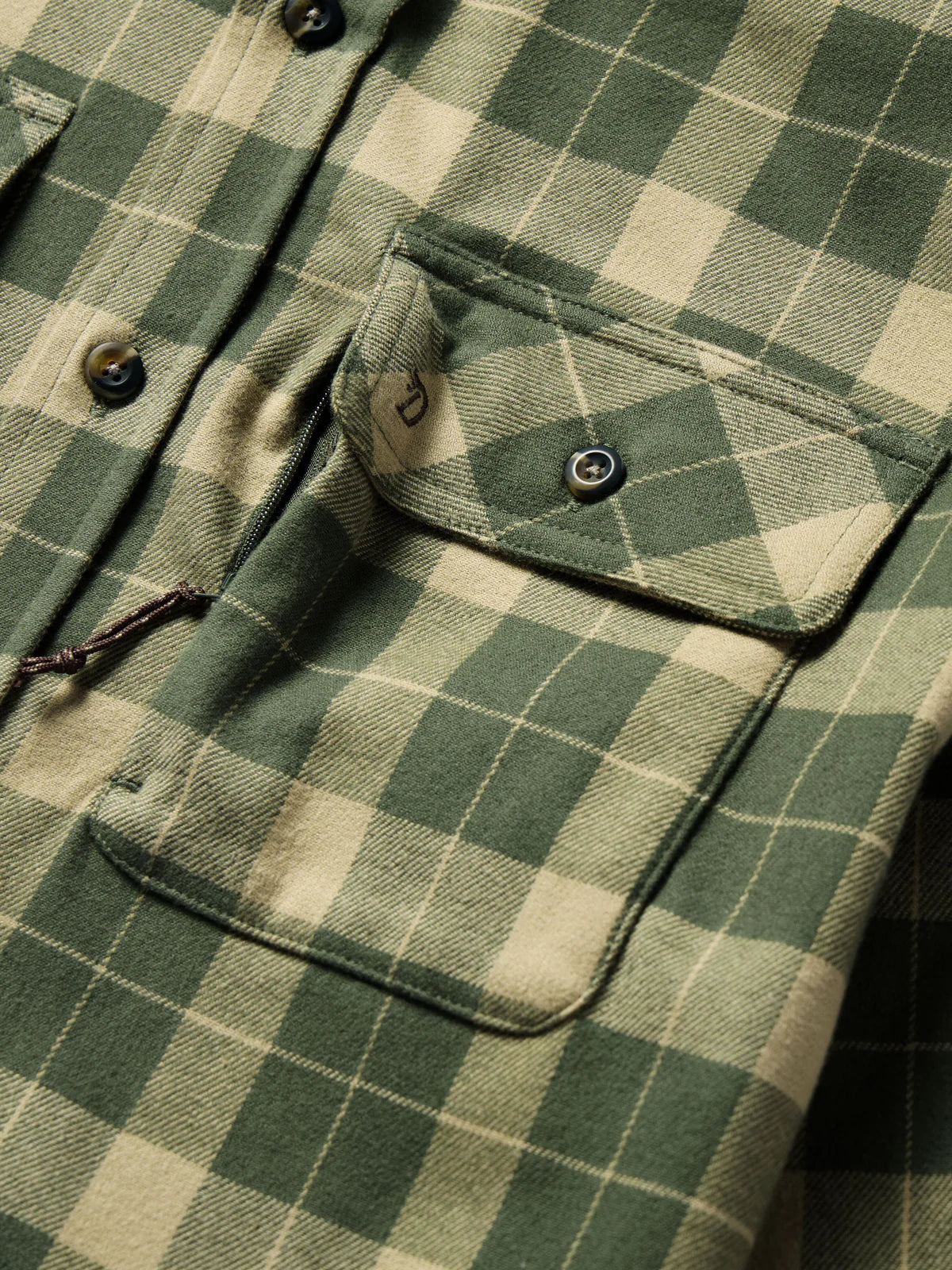 Camp Shirt - Thyme Plaid