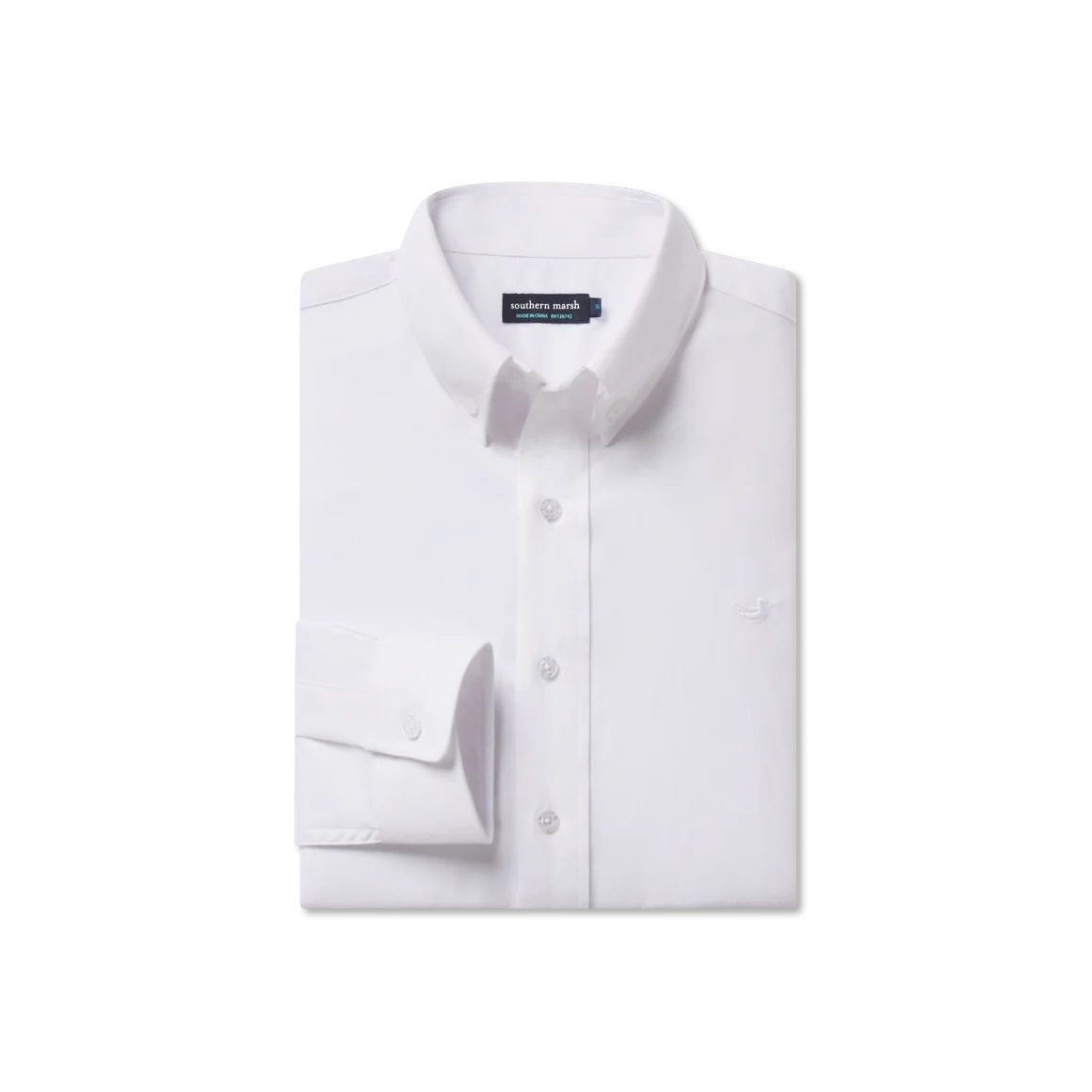 Classic Oxford Dress Shirt - White