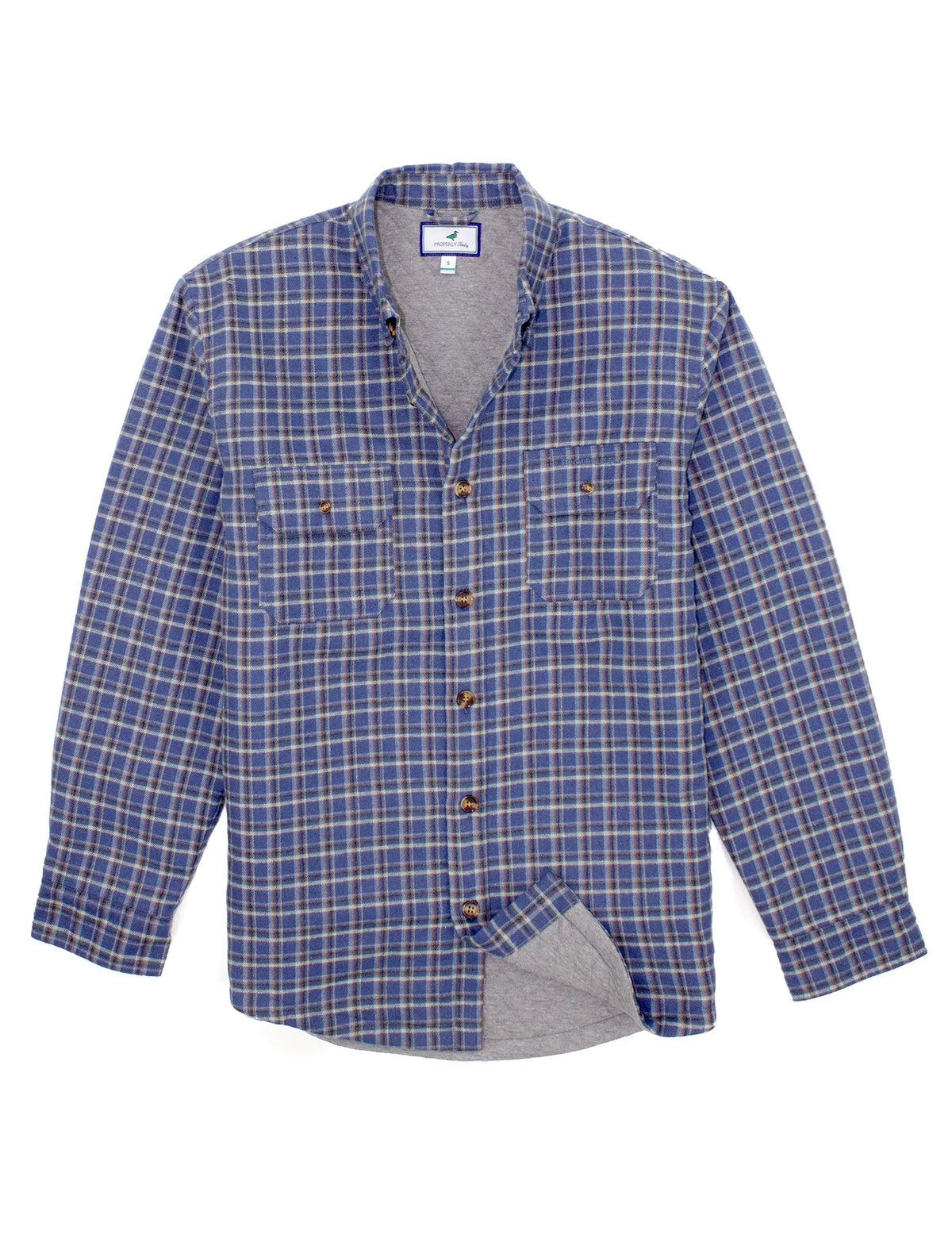 Cypress Shirt Jacket - Bluebonnet