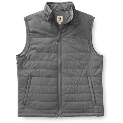 Quilted Vest - Cast Iron Grey