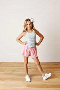 Baby Pink Butterfly Shortie
