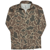 Core Layer Duck Camo 1/4 zip