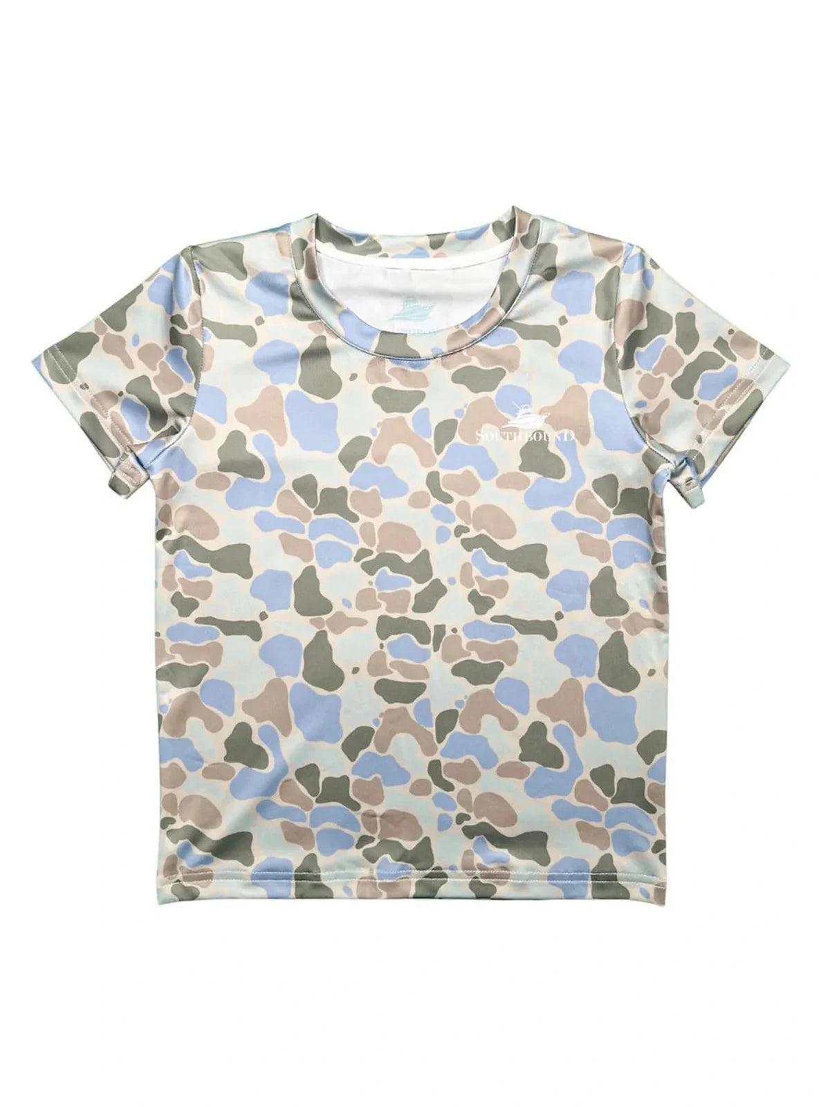 Boys Performance Camo Tee