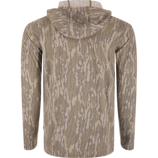 Youth Drake Tri Blend Long Sleeve Hoodie