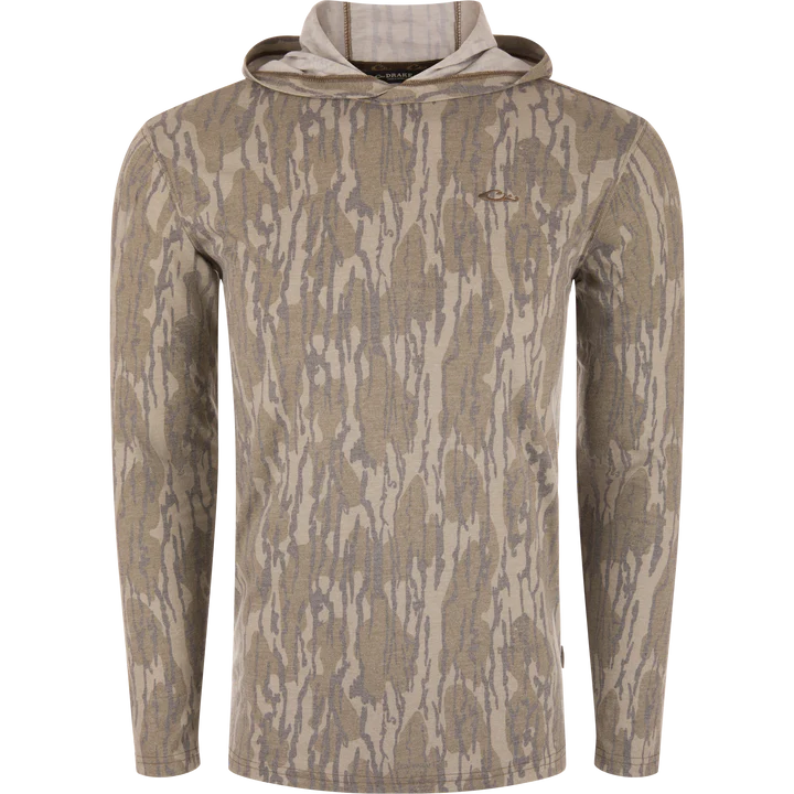 Youth Drake Tri Blend Long Sleeve Hoodie