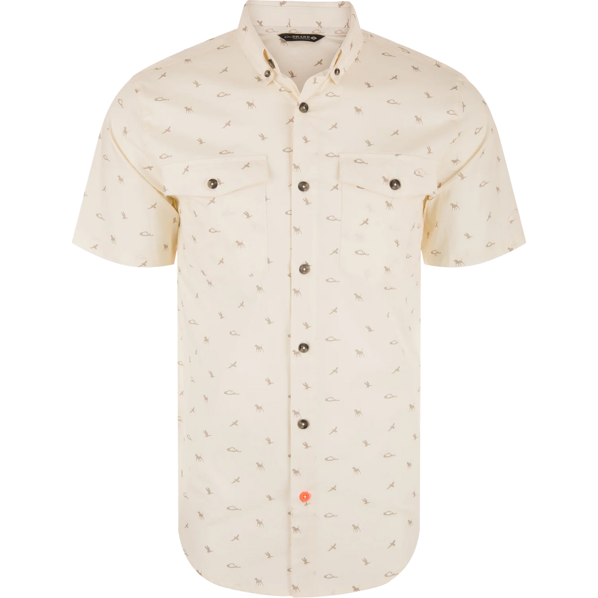 Cotton DDD Print Short Sleeve Shirt