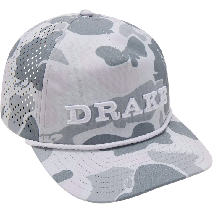 Perforated Flatbill Roper Cap