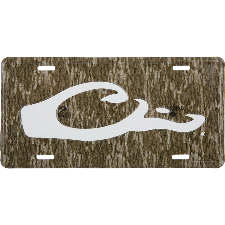 Drake Logo License Plate-Bottomland