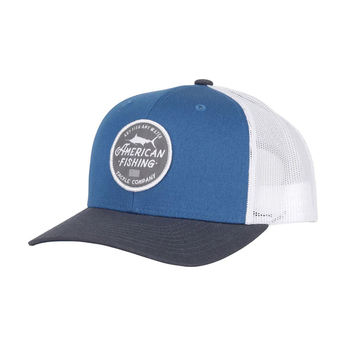 Drink Stand Trucker Hat - Dusty Blue