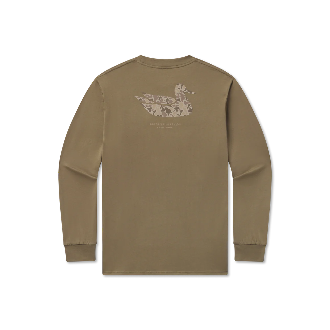 Duck Originals Tee - Camo - Moss Green