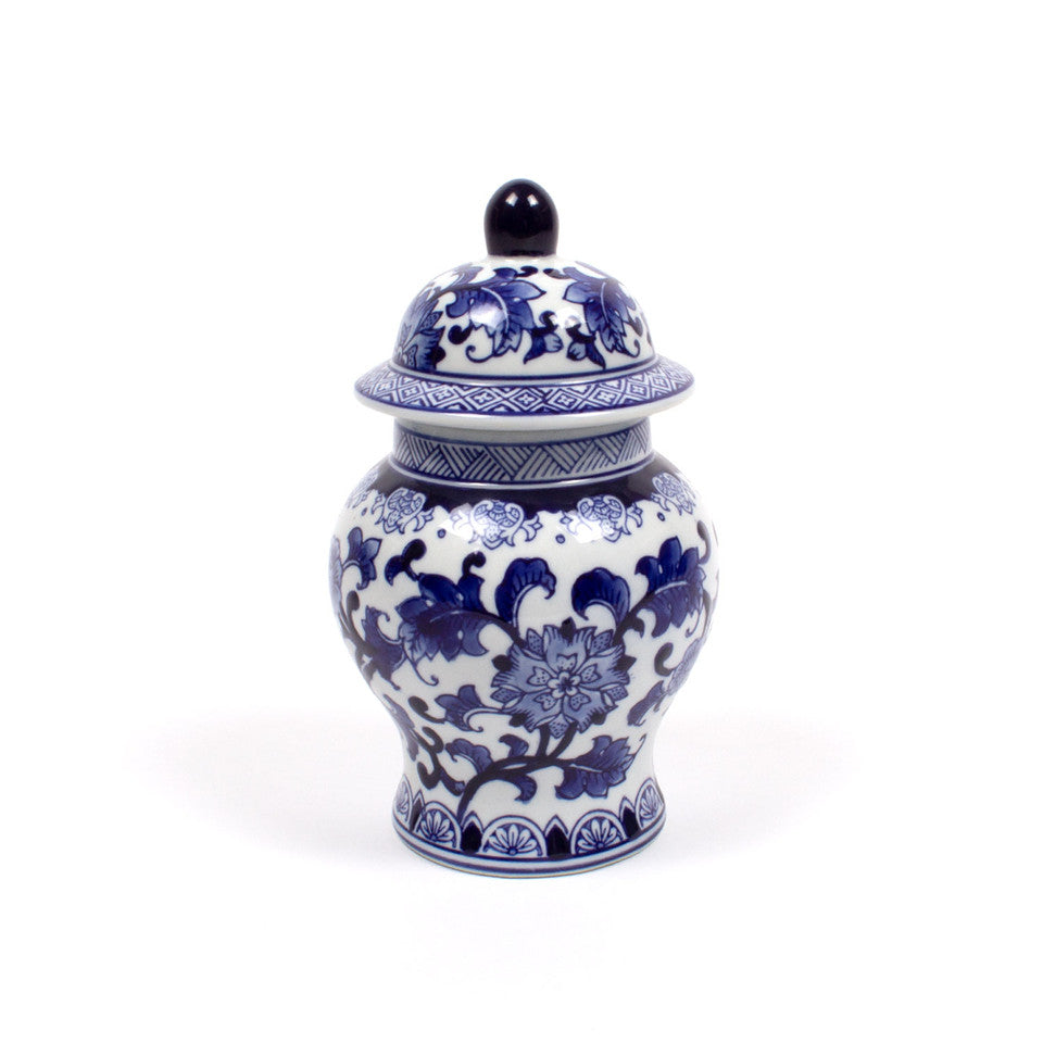 Blue Chinoiserie Small Ginger Jar