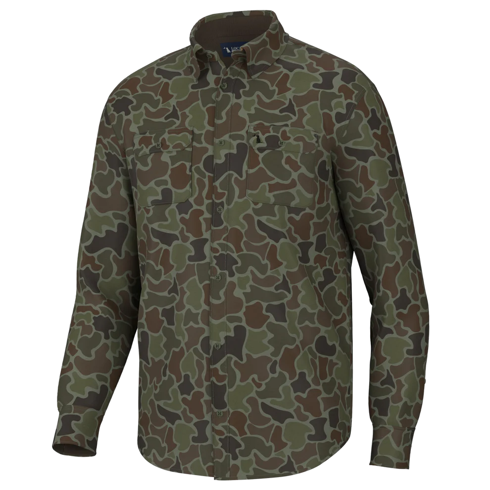 Camo Button-Up - Localflage OD