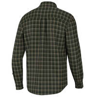 Gardner Stretch Flannel - Forest/Olive/Brown