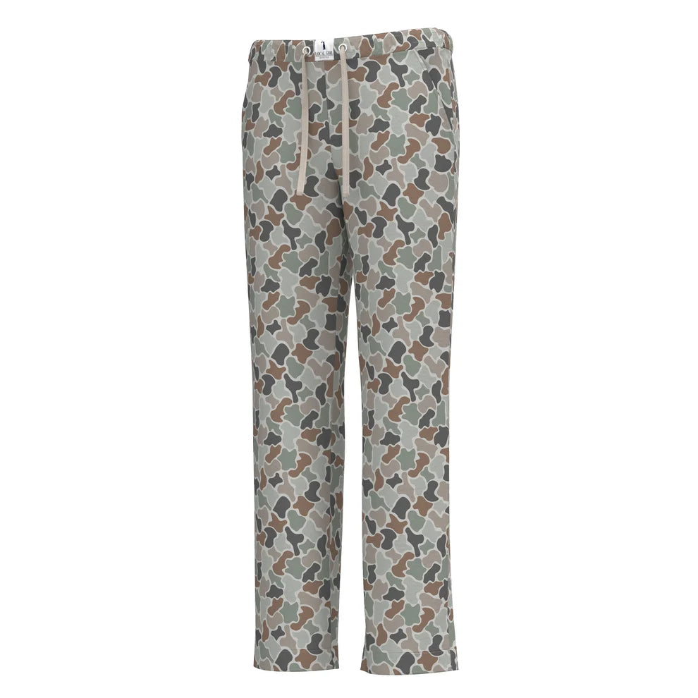 Local Girl Pajama Pants- Forest Camo Flora