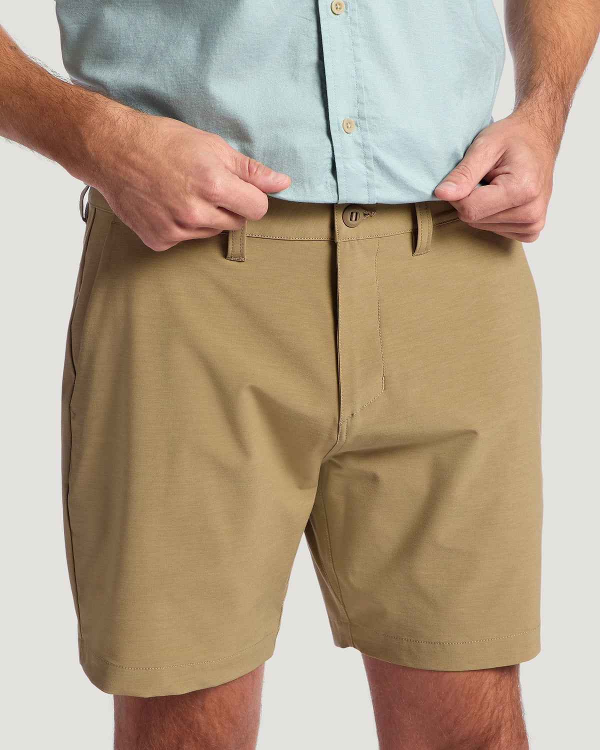 Men's Palmera Hybrid Short- Dark Khaki
