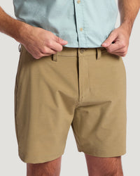 Men's Palmera Hybrid Short- Dark Khaki