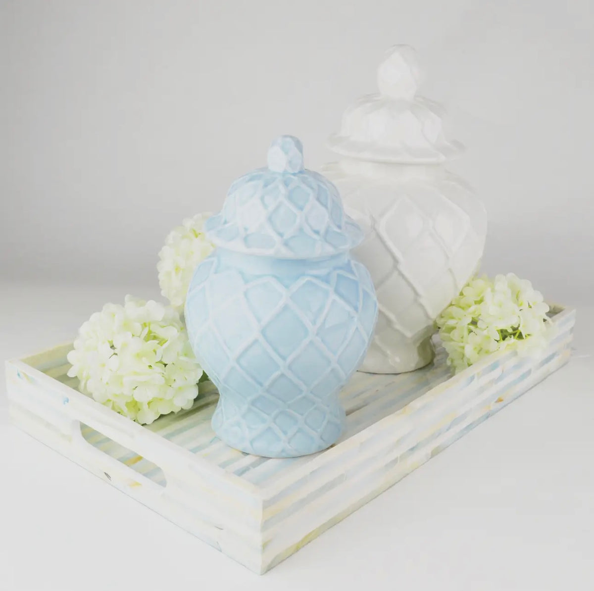 Small Ginger Jar - Light Blue