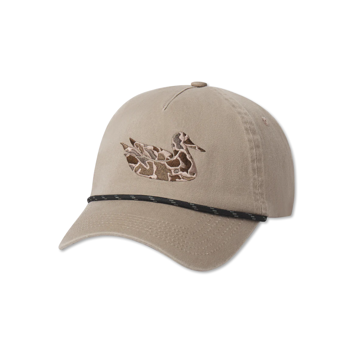 Ensenada Rope Hat - Camo Duck - Burnt Taupe