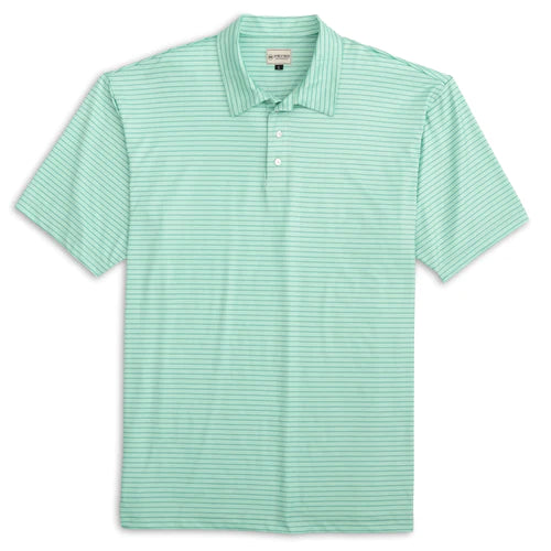 Links Polo: grey/aqua
