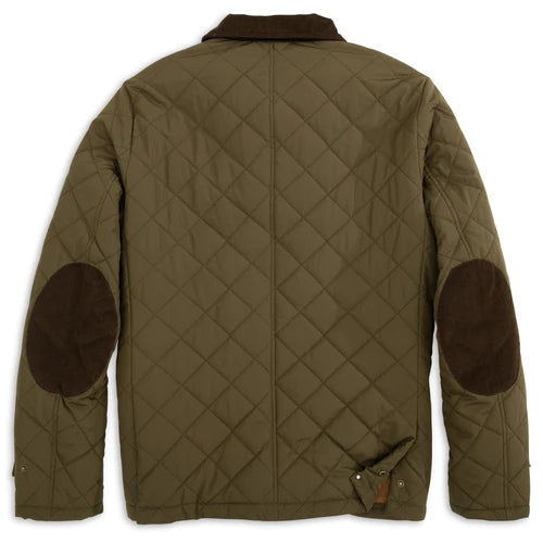 Quilted Jacket- Moss