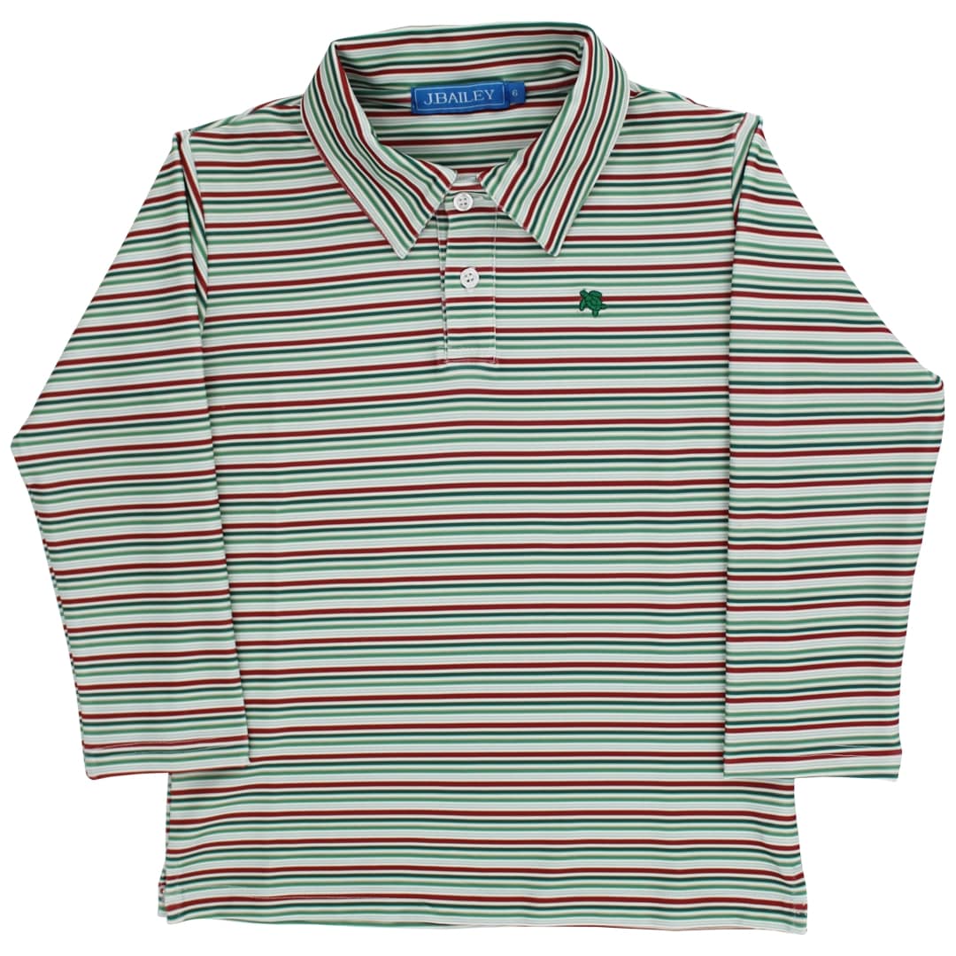 Performance Harry Long Sleeve Polo - Holly