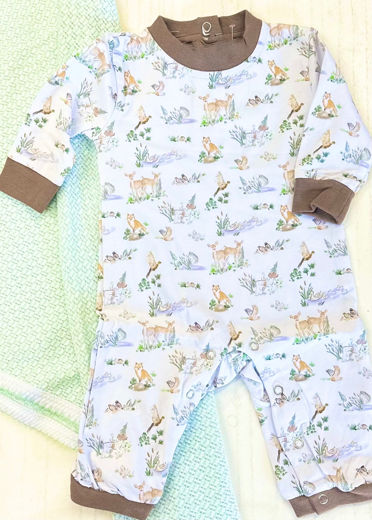 Boys Woodland Friends Romper
