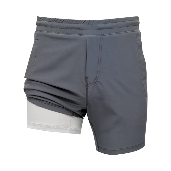 Freeballers Compression Sport Shorts - Khaki – Yard Master Outdoors