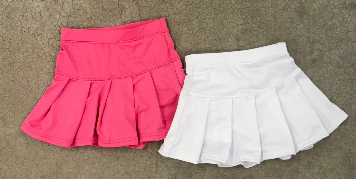 Tennis Skort- Hot Pink