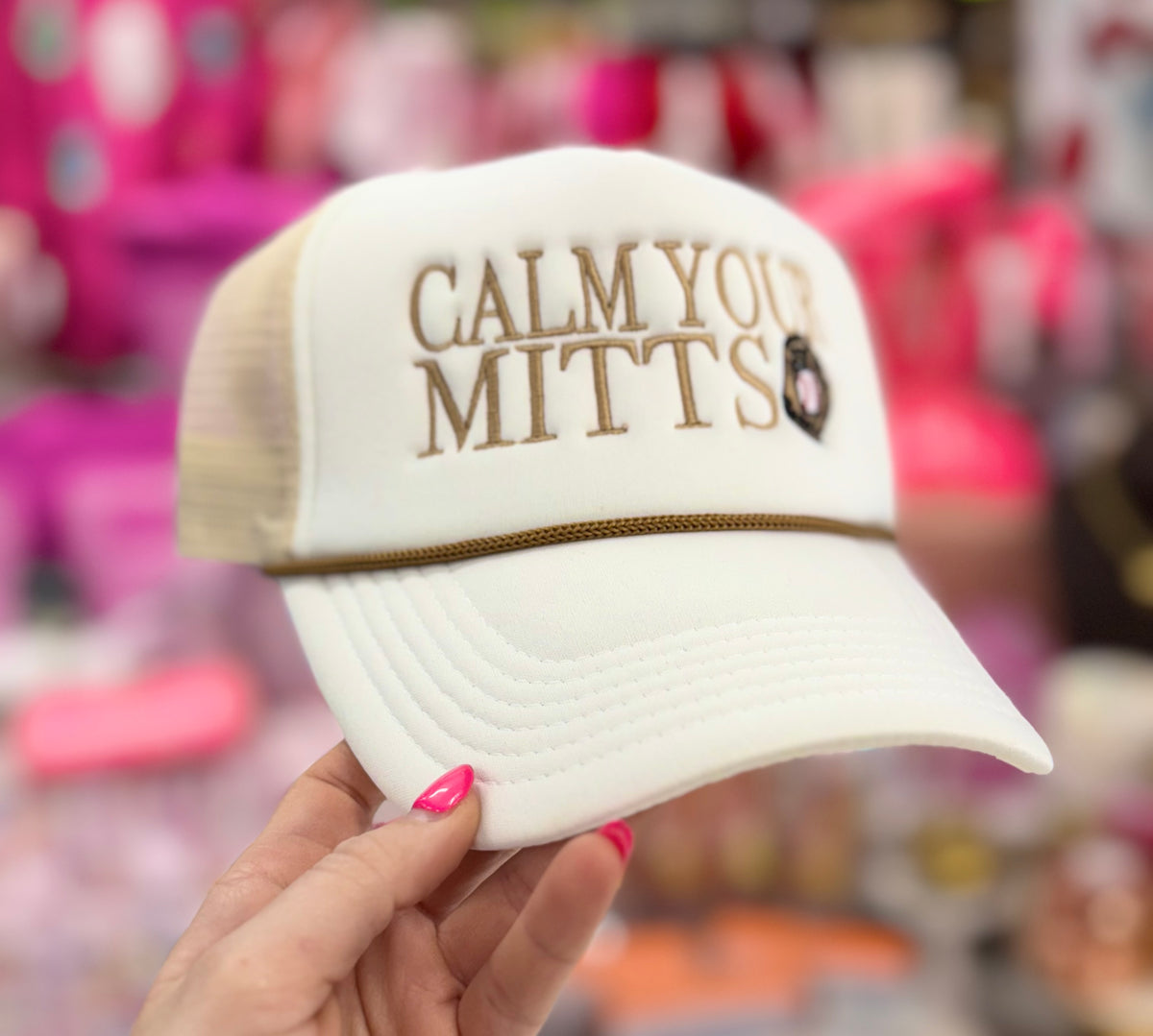 Calm Your Mitts Trucker Hat