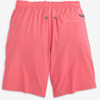 Water-Activated Printed Swim Short-Coral