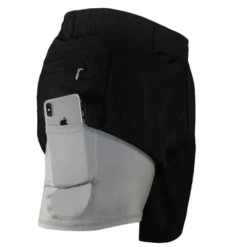 Freeballers Compression Sport Shorts - Black