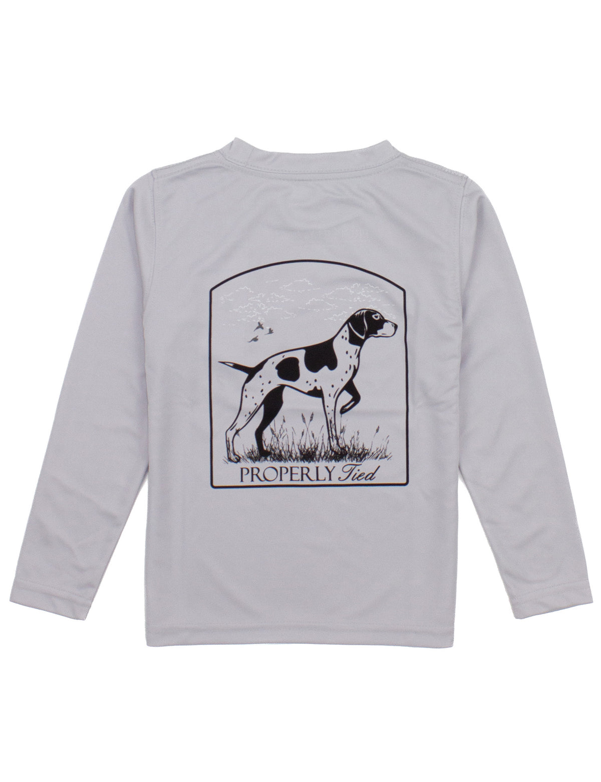 Boys Performance L/S Tee - Standing Pointer