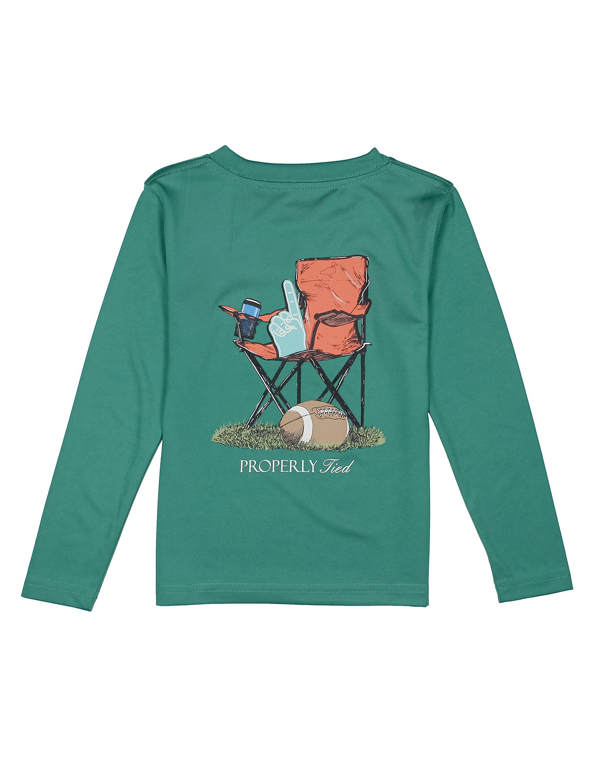 Sidelines Performance Tee - Teal