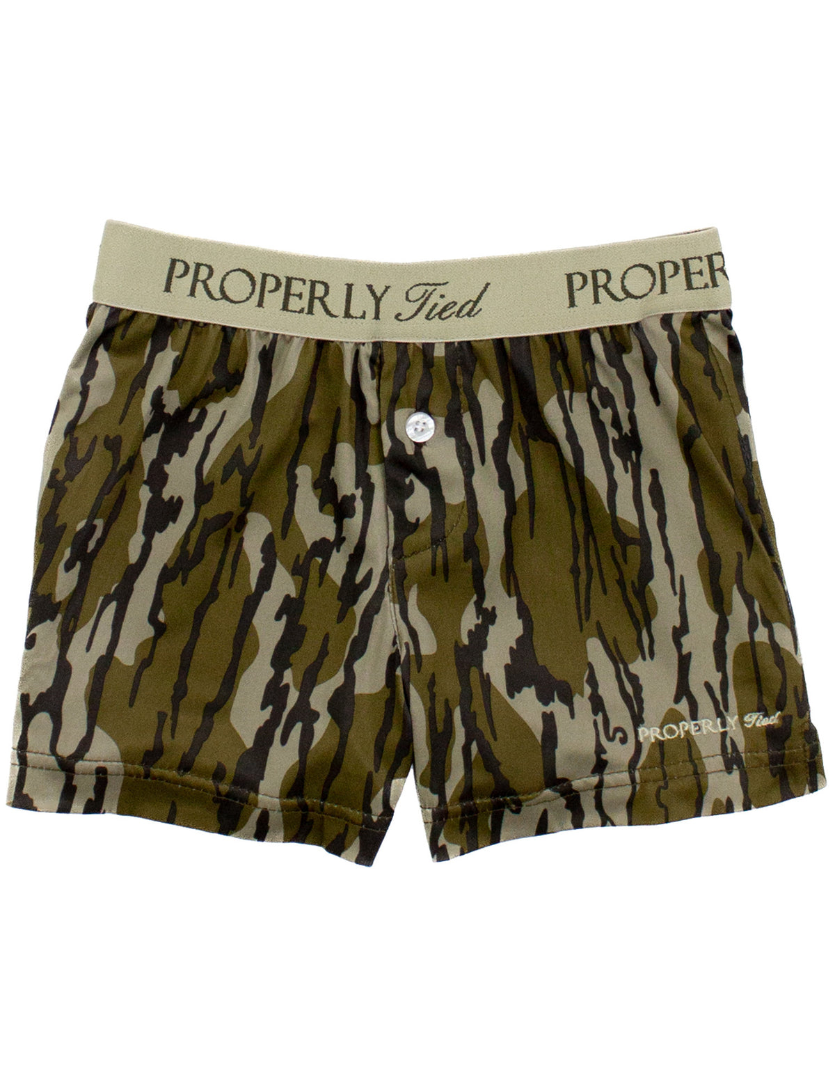 Boys Inlet Boxer -Mossy Oak Bottomland