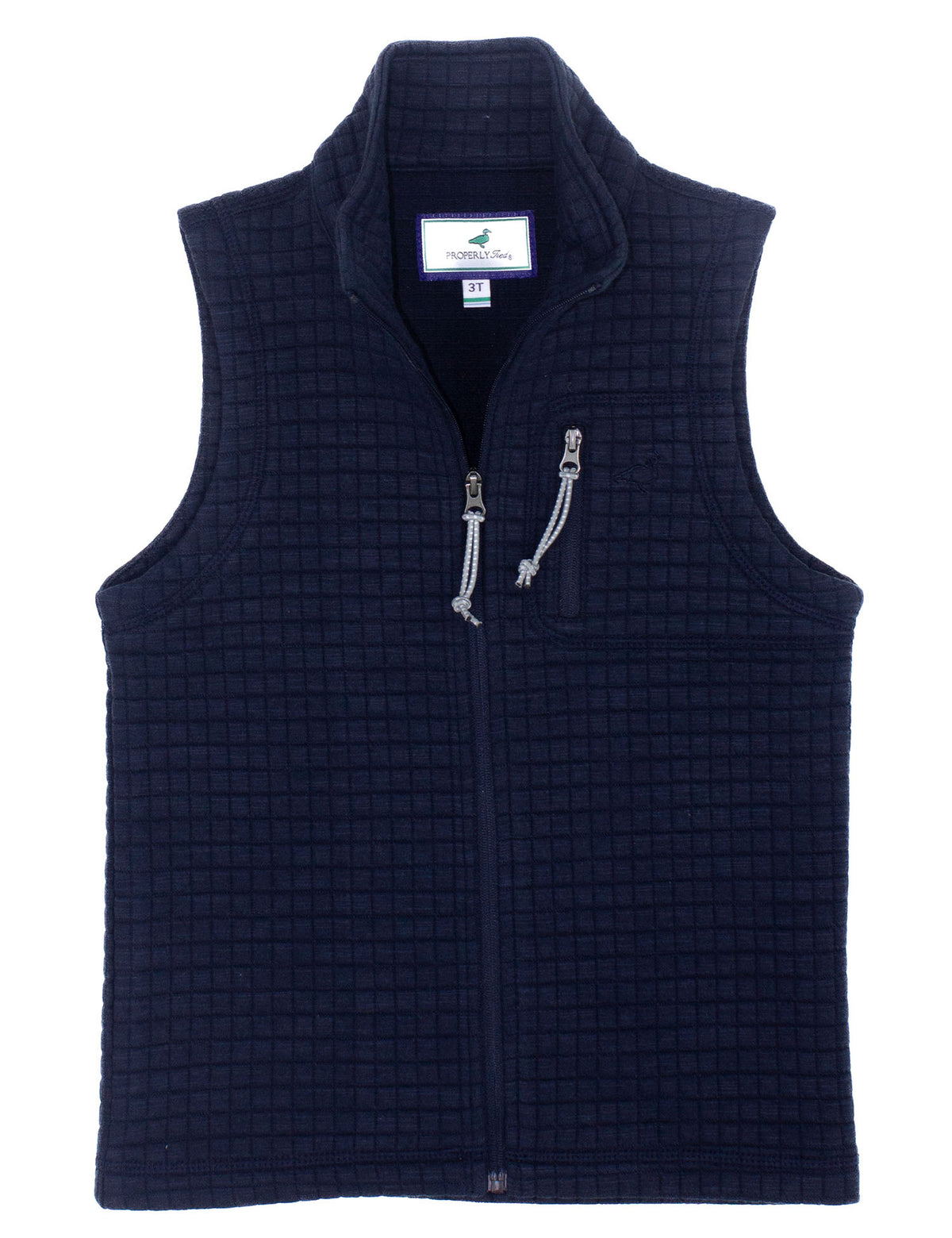 Boys Delta Vest - Navy