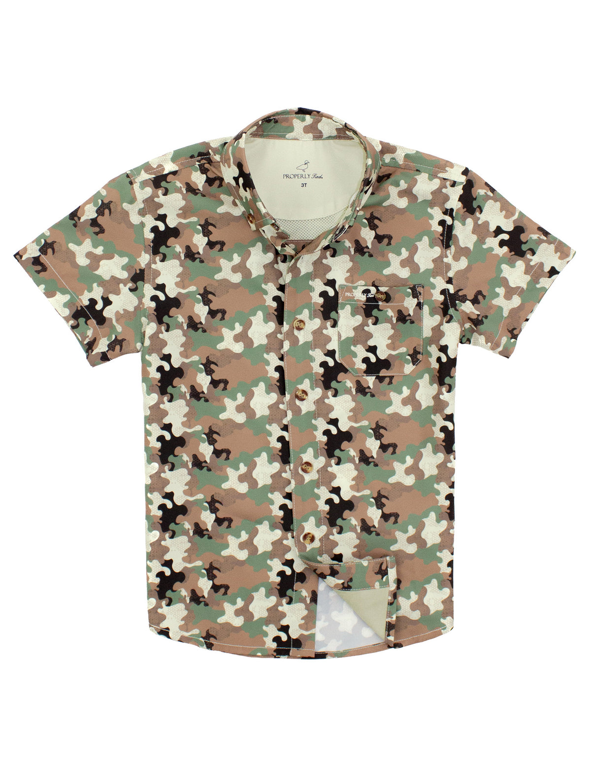 Boys Sportsman Field Shirt - Delta Woodland