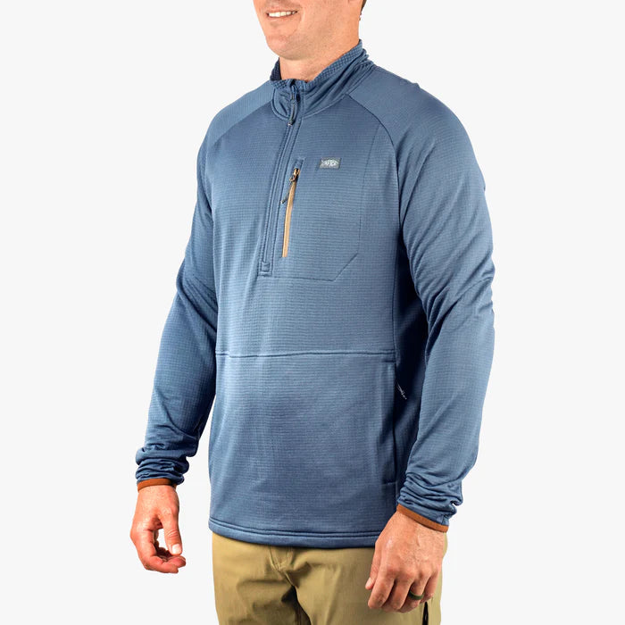 Freeport 1/4 Zip Fleece - Bering Sea