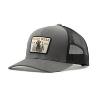 Lookout Trucker Hat - Charcoal