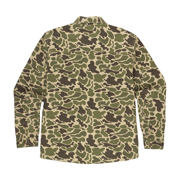 Delano Shacket - Green Mallard Camo