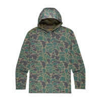 Buxton Hagood Hoodie - Green Mallard Camo