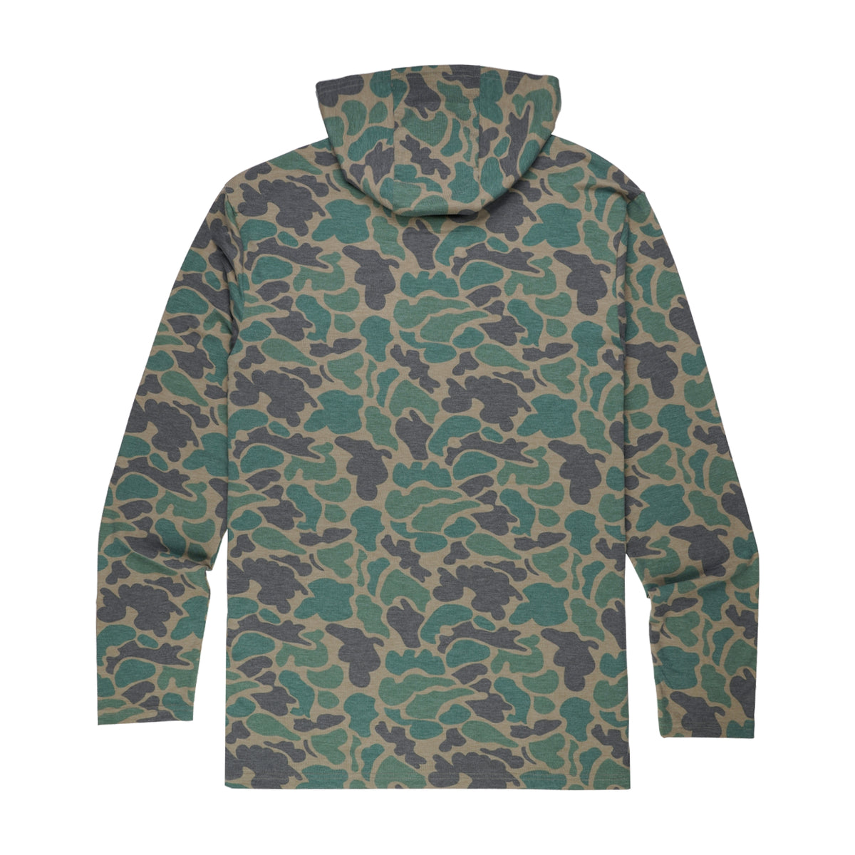 Buxton Hagood Hoodie - Green Mallard Camo